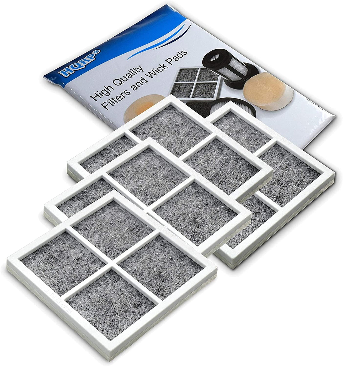/ / of Refrigerators 4 ADQ73214404 Air LG Fresh Filters ADQ73334003 Pack / LT120F for ADQ73334008 HQRP