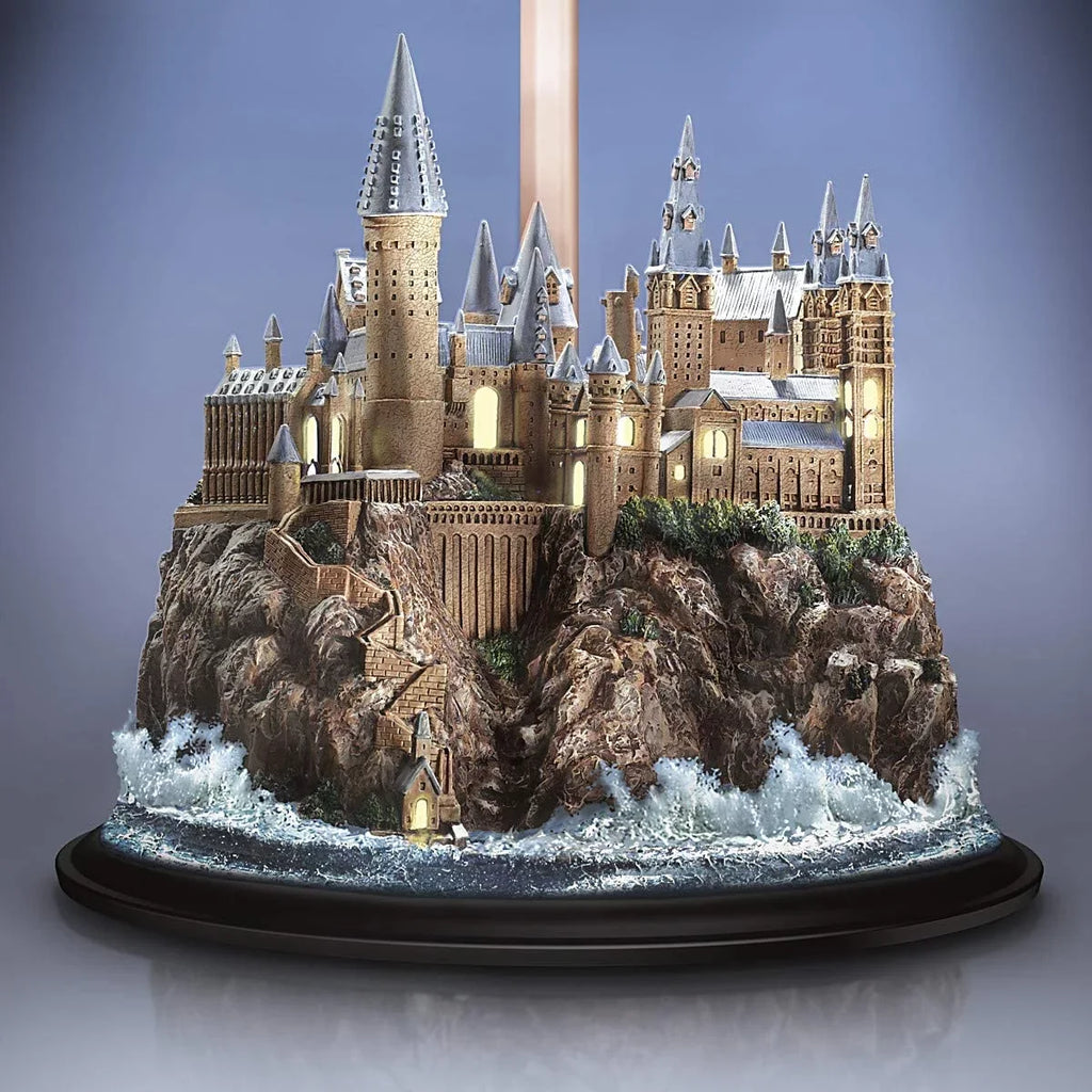 Handcrafted lit Exchange Harry Potter Hogwarts with Bradford Lamp Castle Table