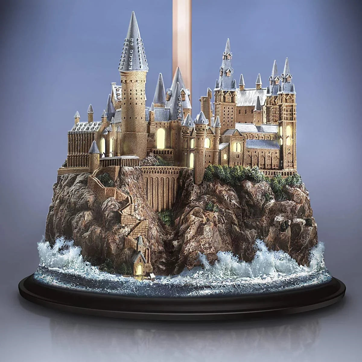 Handcrafted lit Exchange Harry Potter Hogwarts with Bradford Lamp Castle Table