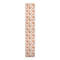 Poly Creative Fall Twill Orange Products Runner Foliage Table 16x72