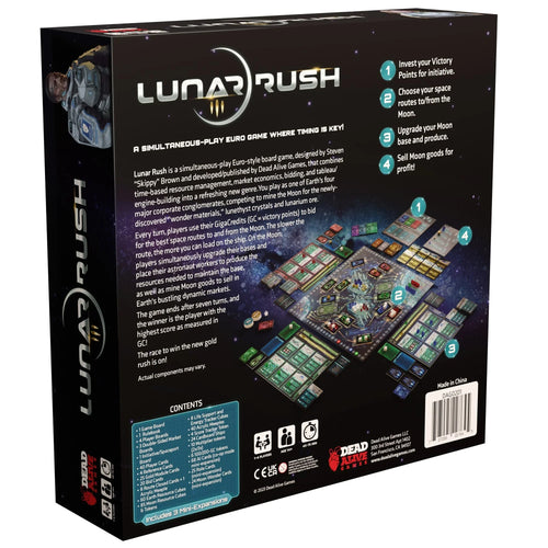 1-4 Alive | - Games players Where Simultaneous-Play Time is Hobby | A Lunar Rush Timing Euro Dead Key! Boardgame Gaming| | Based |
