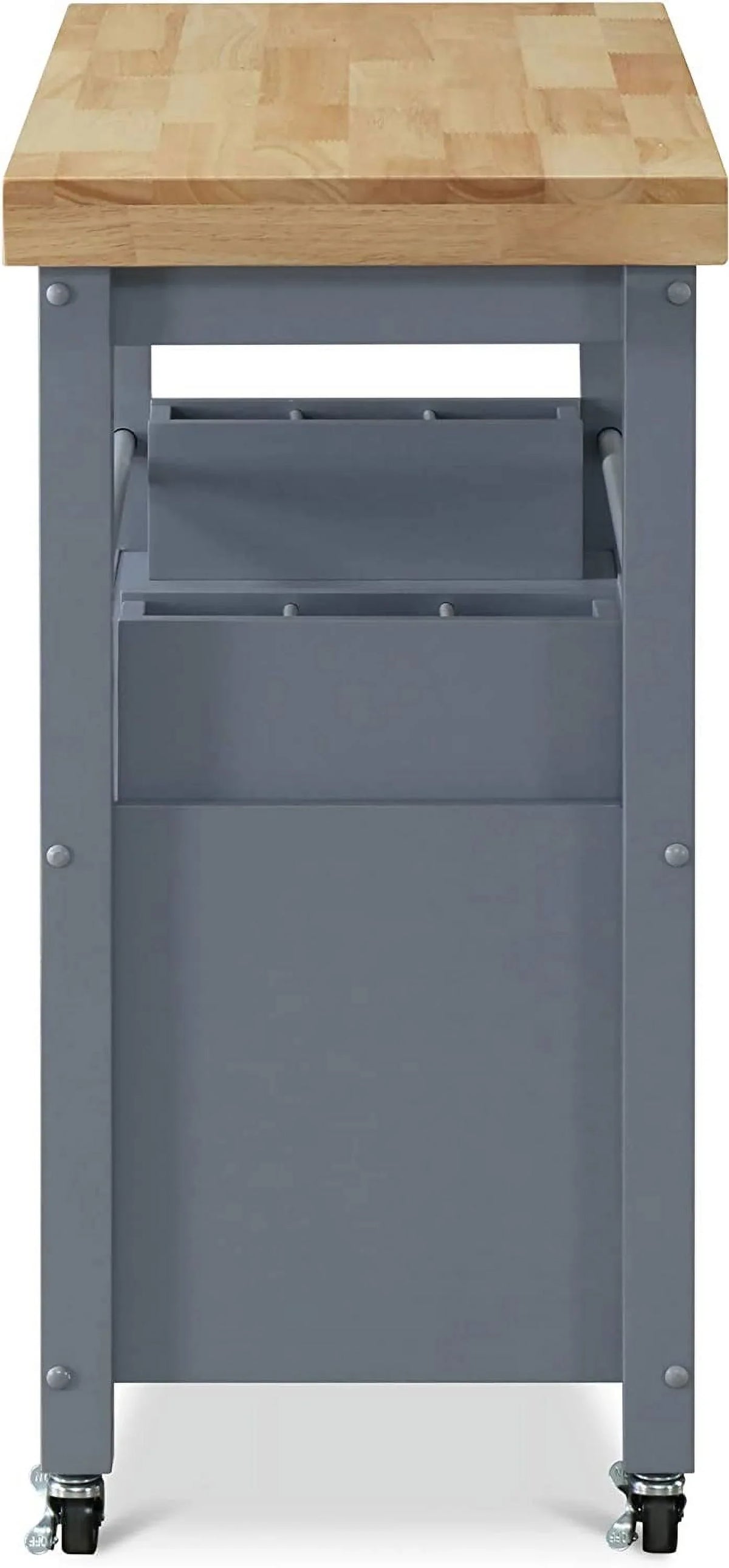 Cabinet Bar Table, Rolling Organization Storage, , Home Anson And Butcher Portable Cart Block Gray Island With For Apartment Kitchen Wheels