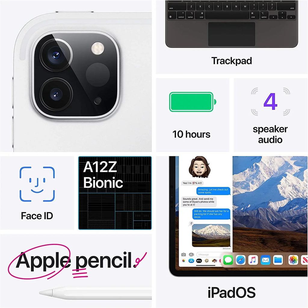 Retina (Refurbished) Display, 128GB) 2020) (2nd Silver iPad WiFi, Restored Apple Gen, (11inch Pro