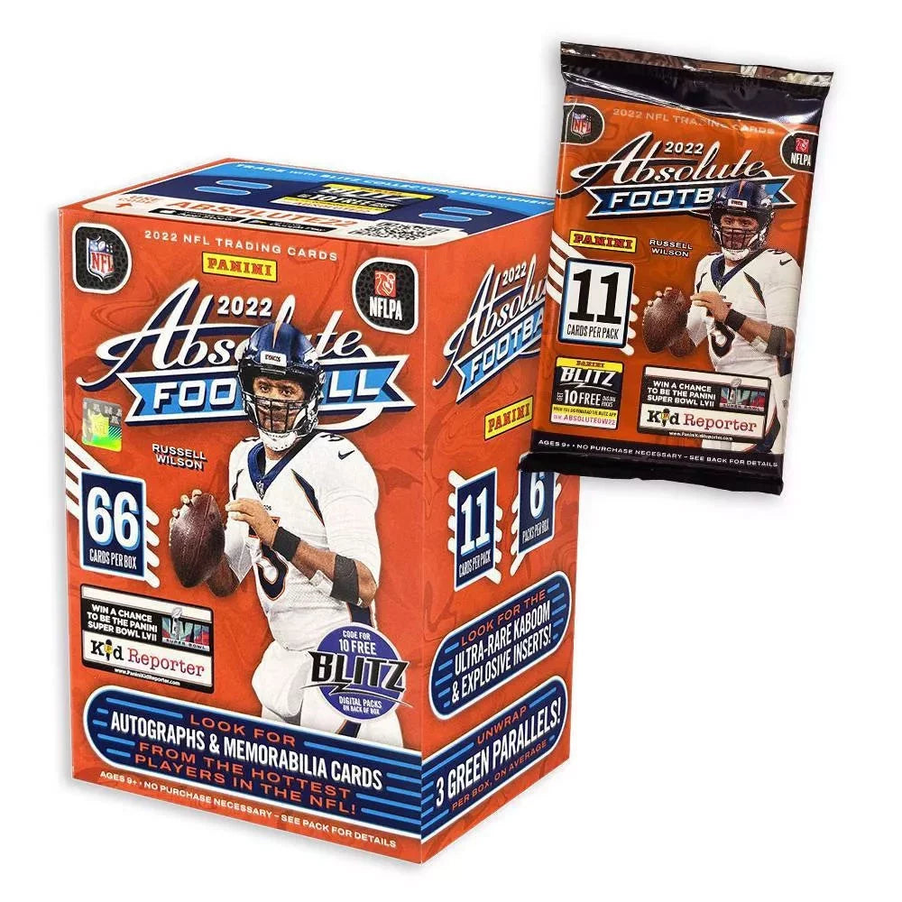 Panini® Absolute Box NFL® Sealed) 2022 Blaster (Factory by Football