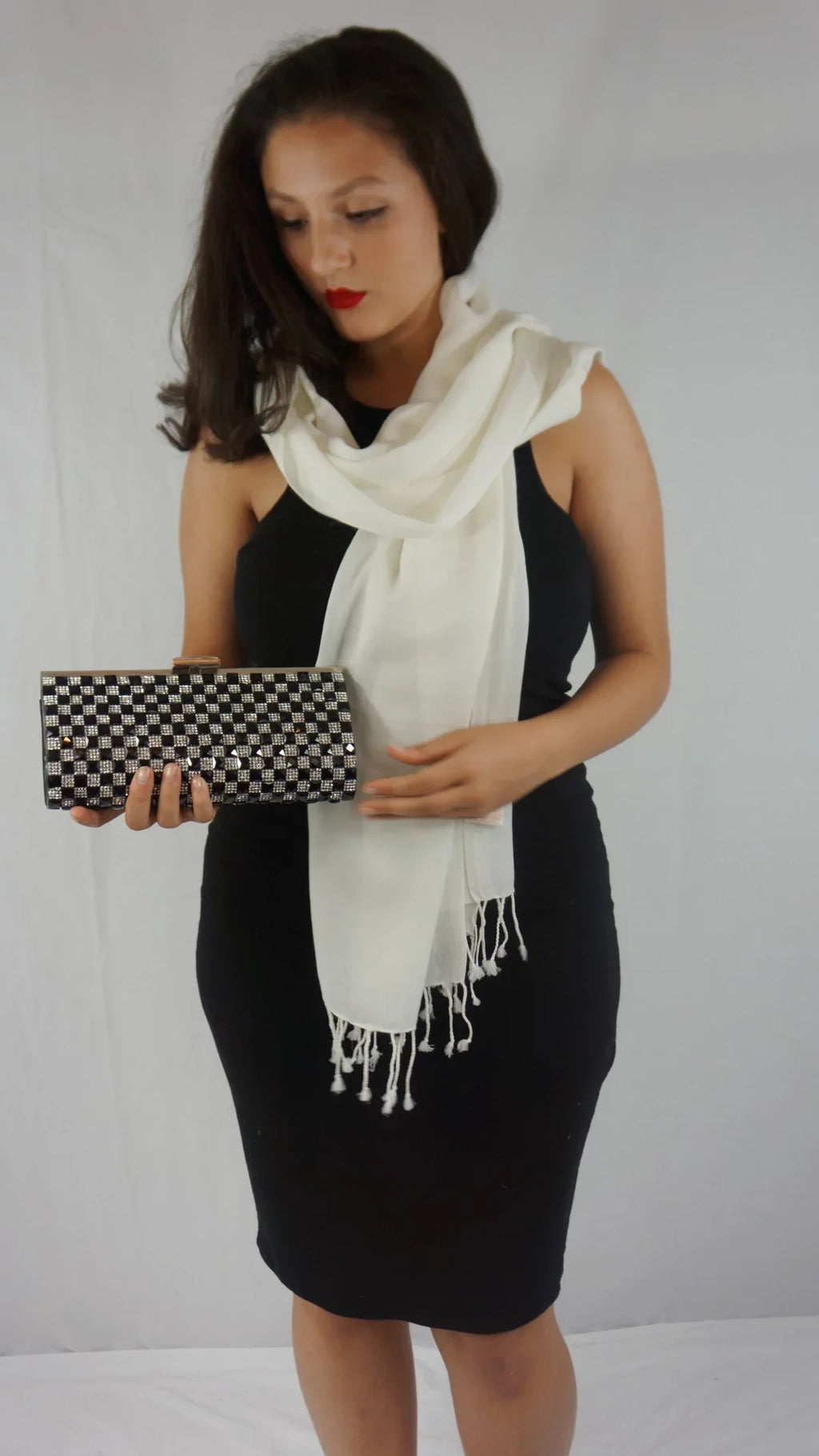 Shawl) Shawl/Cashmere Shawl/Shawls/Scarf/Scarves/Wrap/Stole/Muffler/Cape/Ruana/Blanket/Throw/Pashmina Regular Scarf/Wool/Silk (Cream/Ivory