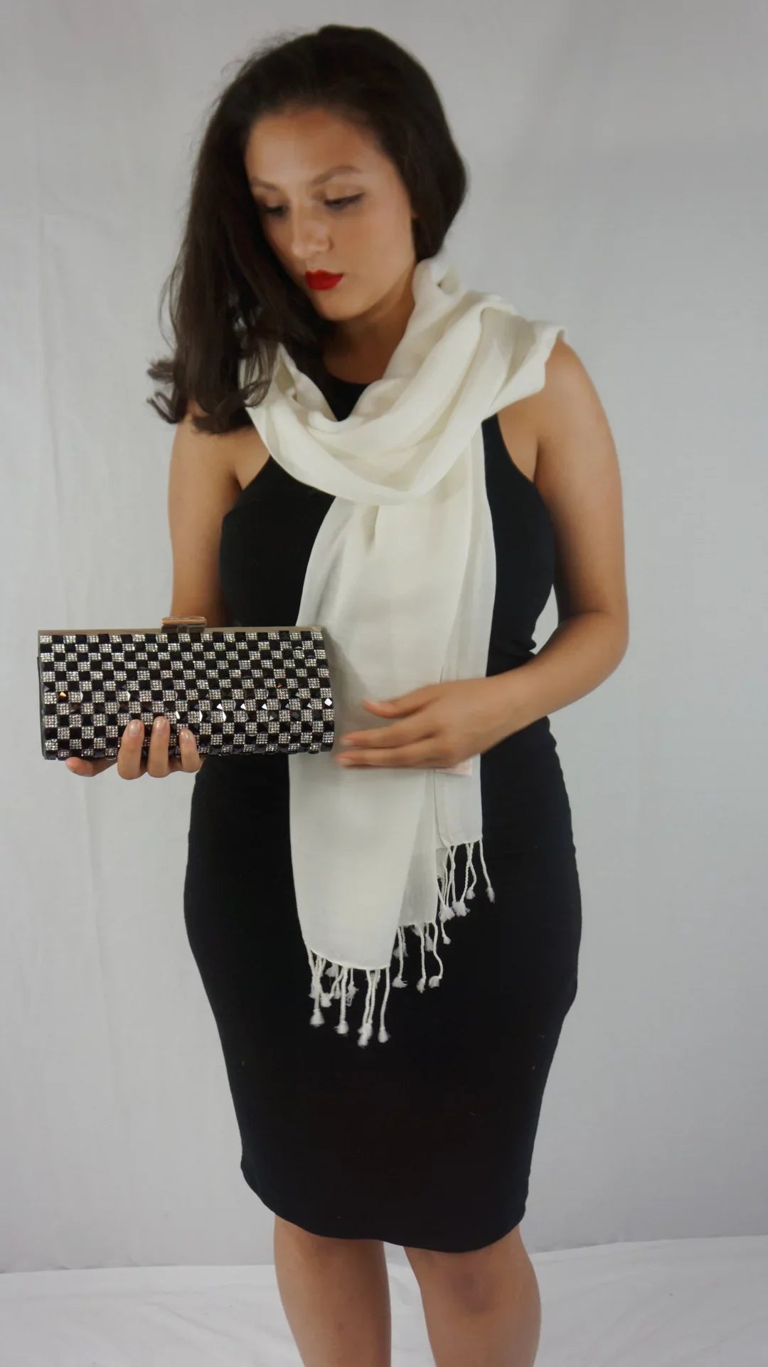 Shawl) Shawl/Cashmere Shawl/Shawls/Scarf/Scarves/Wrap/Stole/Muffler/Cape/Ruana/Blanket/Throw/Pashmina Regular Scarf/Wool/Silk (Cream/Ivory