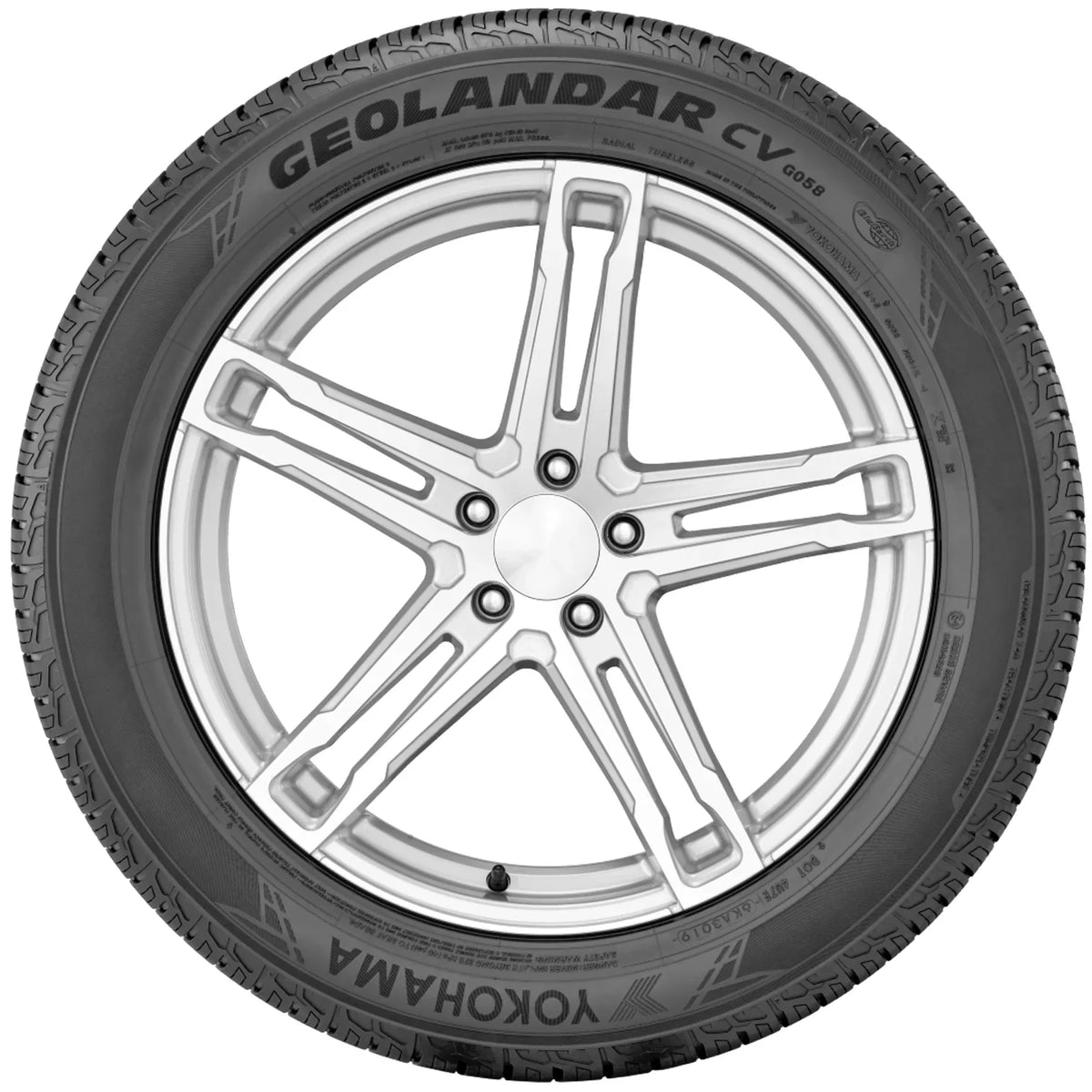All G058 235/55R20 102V Season Tire Geolandar BW Yokohama CV