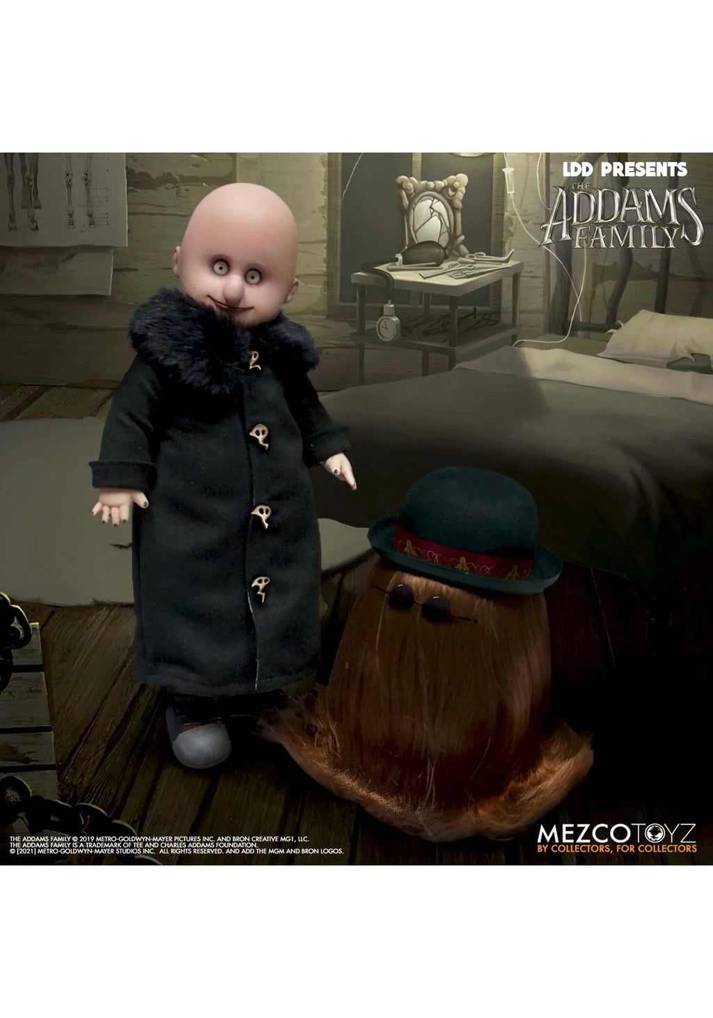 Fester Addams Living Family Dolls The Dead It and