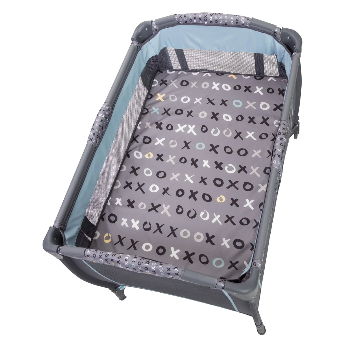 Trend Yard Center Play Baby Nursery Blue Starlight Portable w/ Trend-E Wheels,