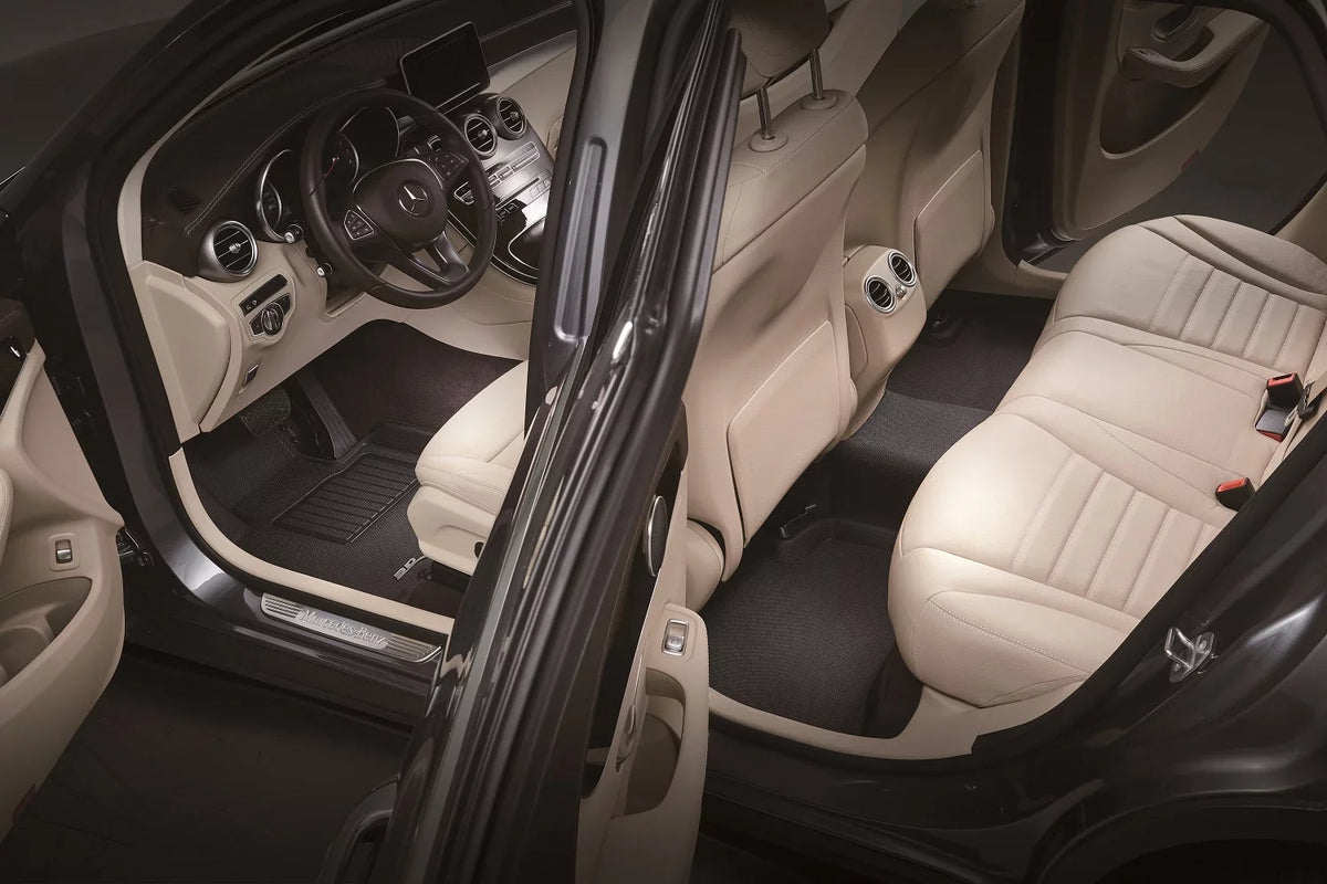 Set compatible LEXUS RX 2023-2024 SERIES Mat Full - with KAGU (BLACK) MAXpider 3D Floor