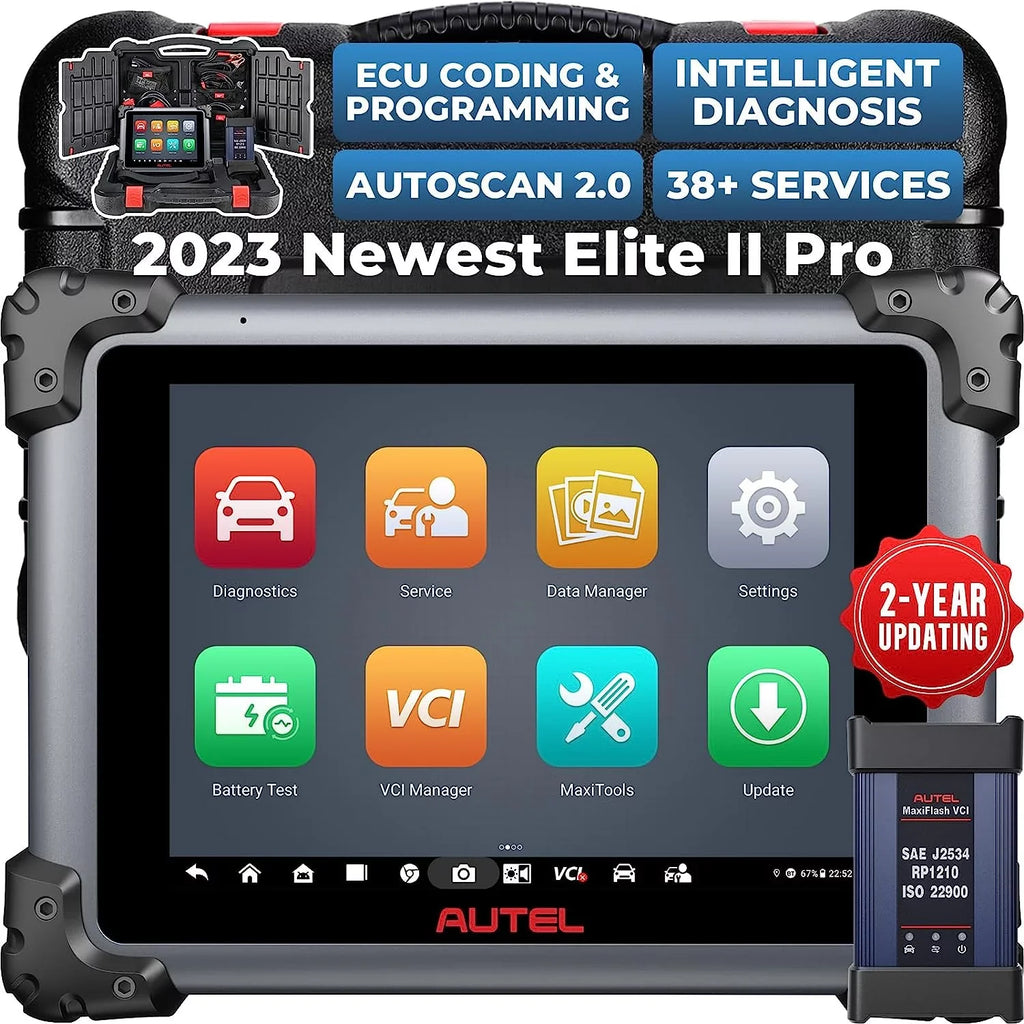 Ver. 2 Free Programming MS919/ Coding, of Scan II Autel Pro 2 Tool New Elite Diagnostic MaxiSys Car MS909/ J2534 Years Diagnostic ECU Services Intelligent Elite 38+ 2.0, &