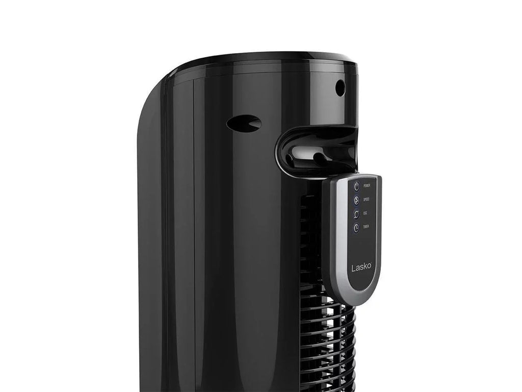 Inch Portable Remote Fan Speed Lasko with 3 32 Oscillating Tower Slim