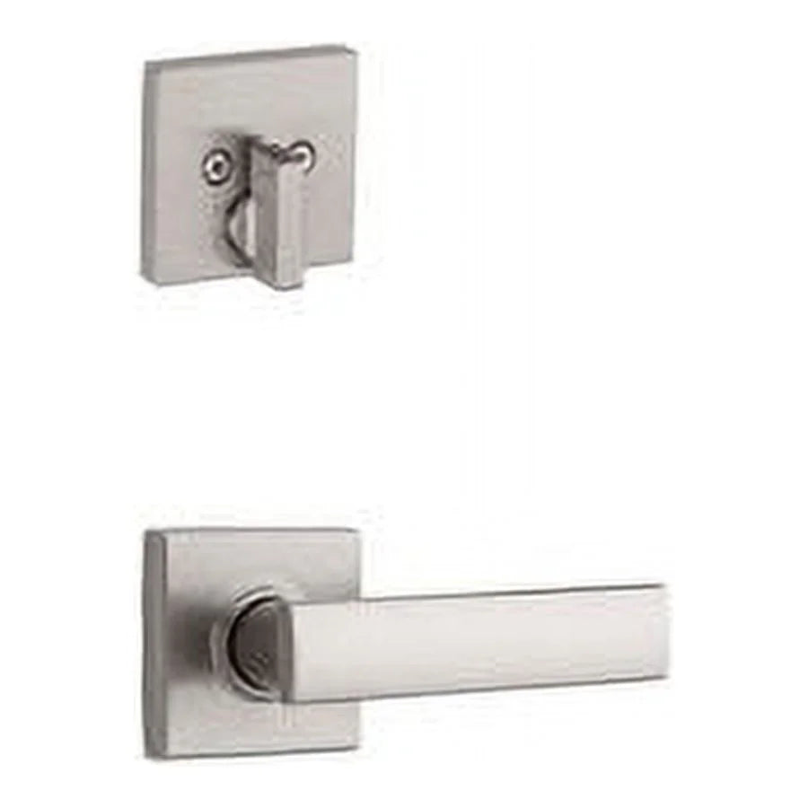 Kwikset Tavaris Polished With Lever Chrome Cylinder Handleset Single 98001-373 Vedani