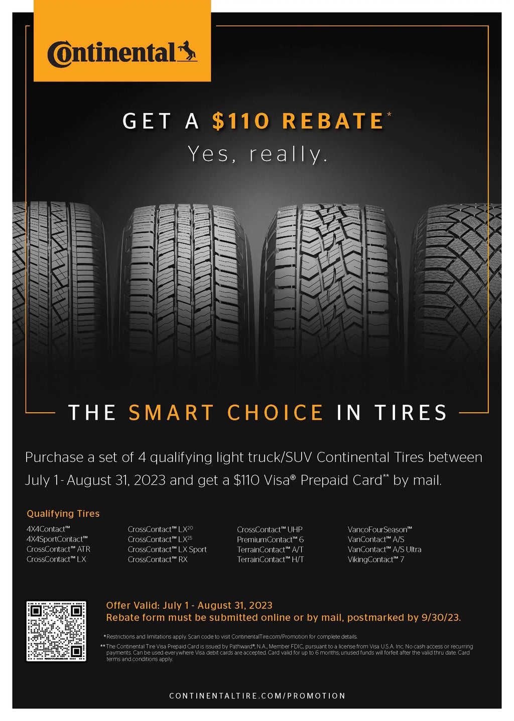 Tire 255/55R18 V 109 LX CrossContact Continental Sport