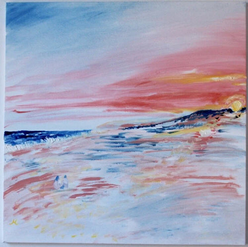 '- by Montauk 100% Sunset Paul Scarf Cashmere James Cheung