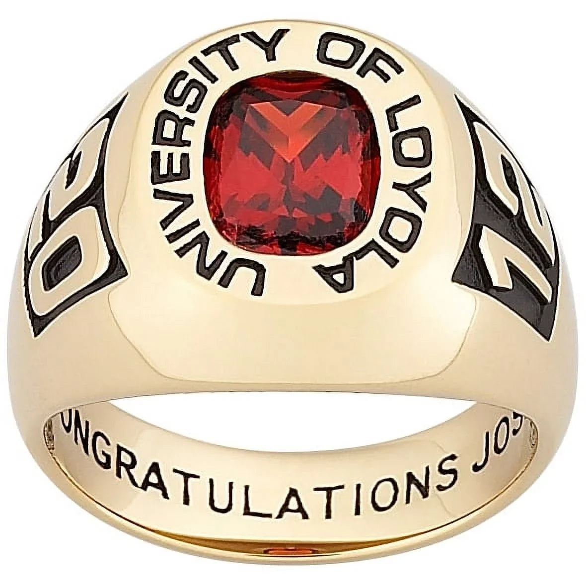 School Silver, Ring Personalized, Men's or Embossed Order High Graduation, Classic for Now Sterling College Freestyle, Class