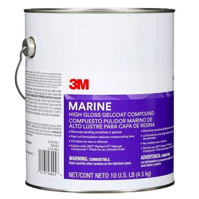 High 06025 Gloss Marine Gelcoat Compound 3M