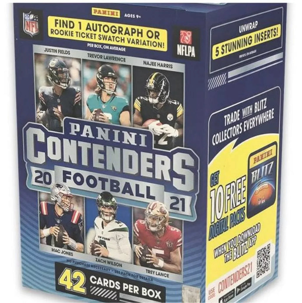 Blaster Contenders Trading Panini 2021 Card Football Box NFL