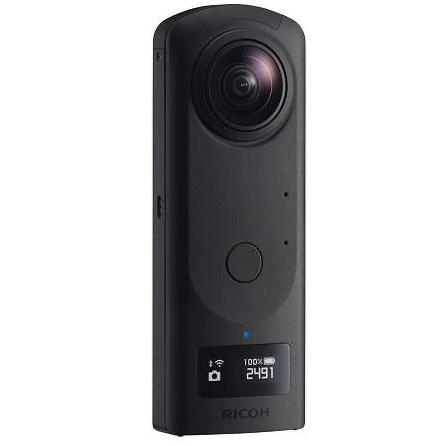 to Z1 JPEG/DNG 6400 ISO 51GB Camera Up THETA Ricoh 23MP Sensors Max 360° CMOS