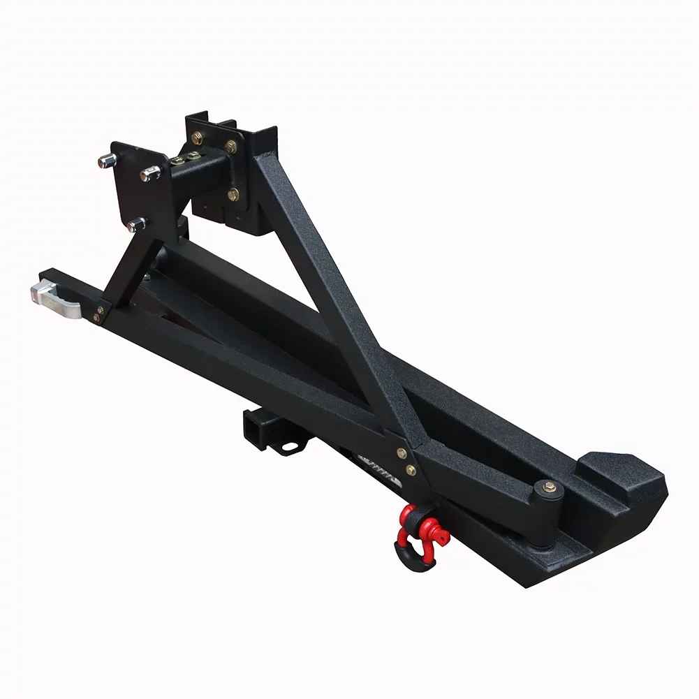 Jeep Ronghui Rear Steel 1984-2001 For Carrier Bumper Cherokee Lights & W/Spare XJ Tire
