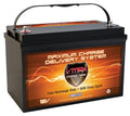 120Ah Grp31 12 Trolling Battery VMAX Volt 12V for Marine 50lb Sealed Deep MR137-120 50 Thrust AGM Motors Pound Cycle