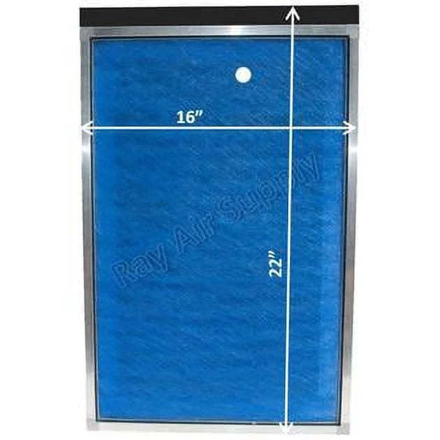 Pristine 16x22 Air Cleaner Refills (3 Filter Replacement Pads Pack)