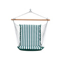 White Hamptons Collection Comfort Chair Acrylic 48" and Soft The Green Hammock