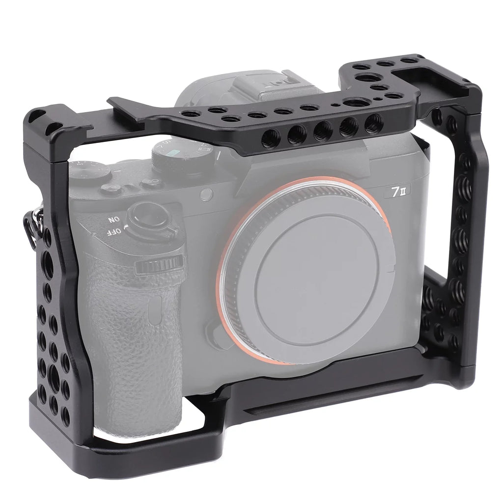 Screw Inch Htovila Alloy A7M3 with Replacement Camera Holes Inch A7R3 Cage Shoe 3/8 A9 for Camera Aluminum Mount Mirrorless 1/4 & Cold Sony Video Cage