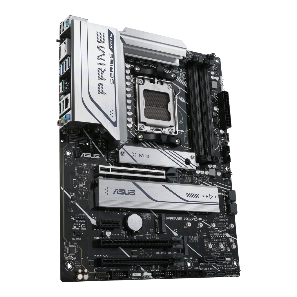 7000 Prime X670-P Gen and (DDR5, Header, AM5 ATX Slots, (LGA Ryzen USB 2.5Gb Motherboard ASUS Type-C, 2x2 Ethernet) 3.2 3xM.2 USB4 Socket 1718)