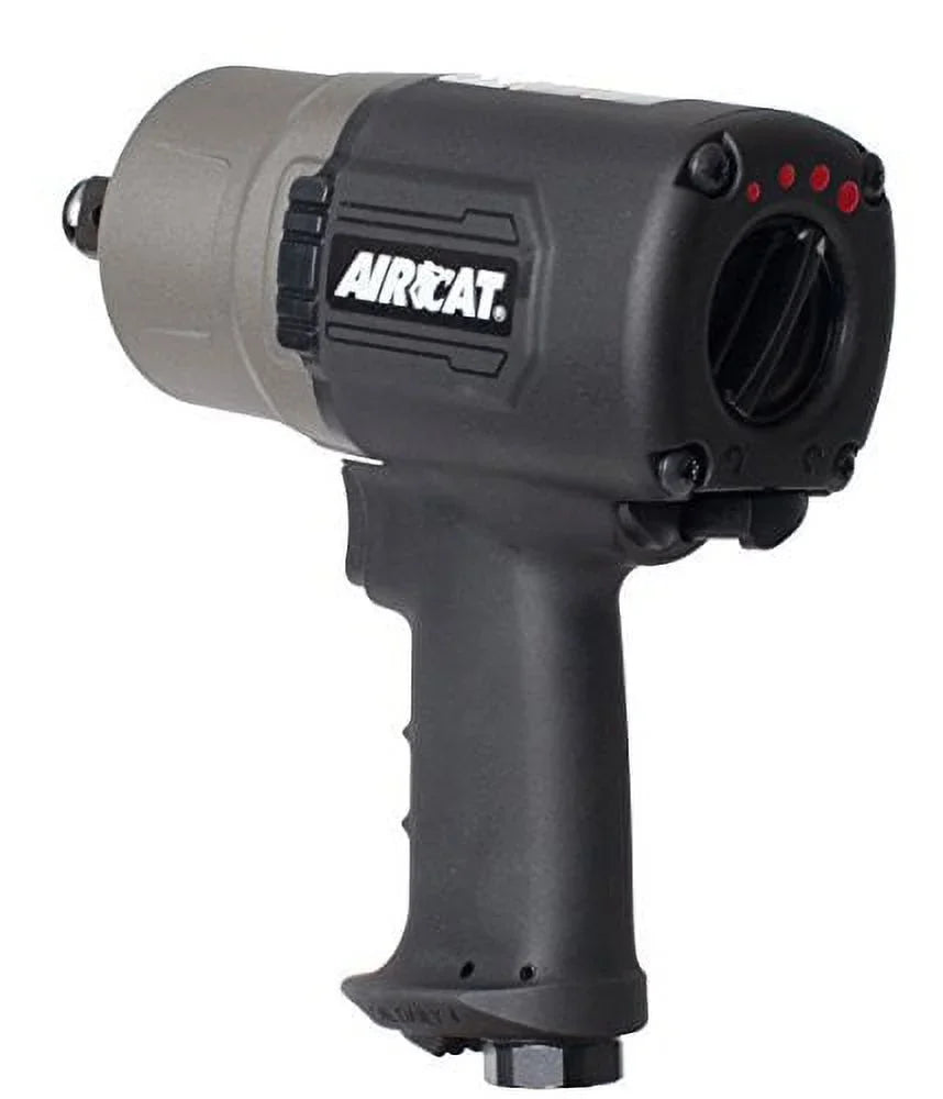 Tools AIRCAT Composite Pneumatic Inch 1600 1770-XL Wrench 3/4 Impact ft-lbs