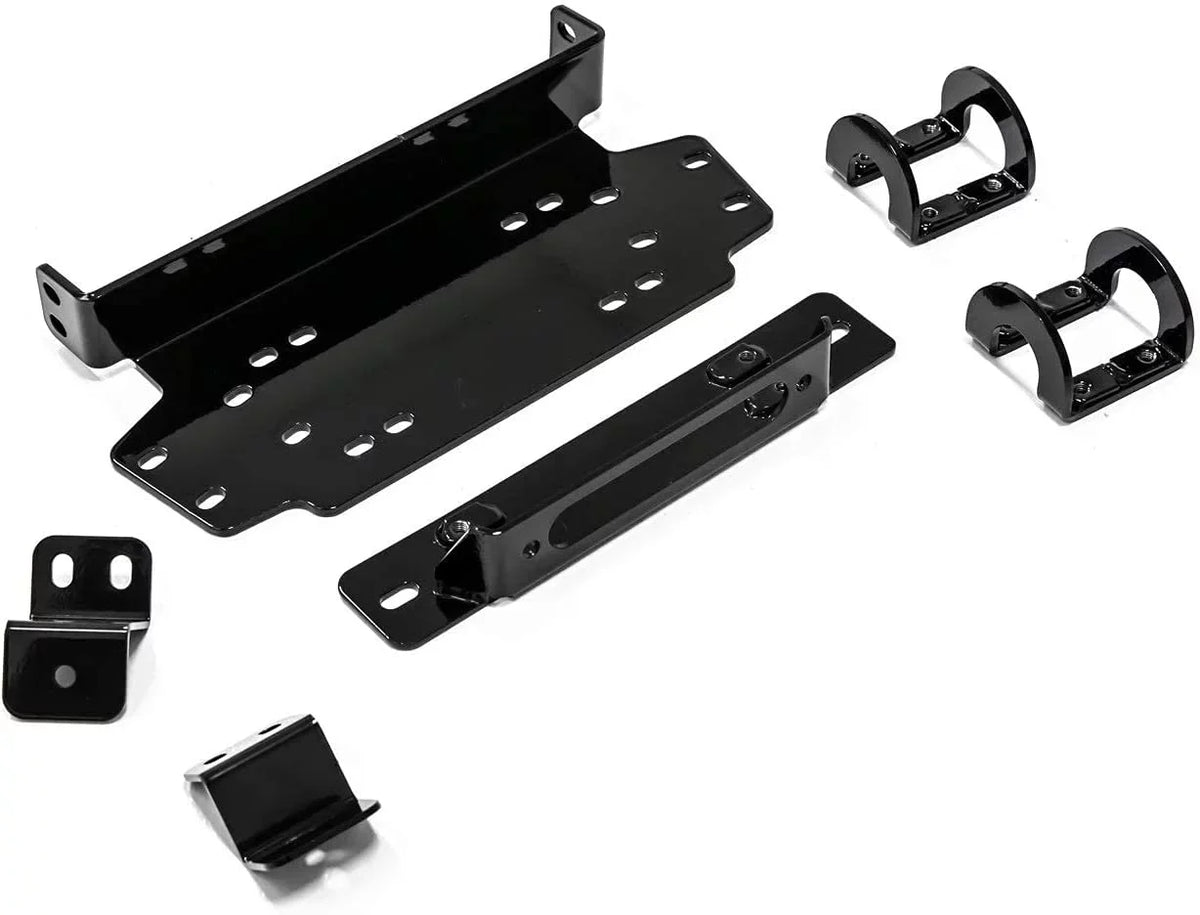 Winch Ops for Install! Honda Kit 1000X-4 1000R 3500 lb. Talon Talon Winch 2020+ lb Complete Ready Heavy Plate with / SuperATV Black for Winch 2019+ 3500 Duty 1000X Included Mounting