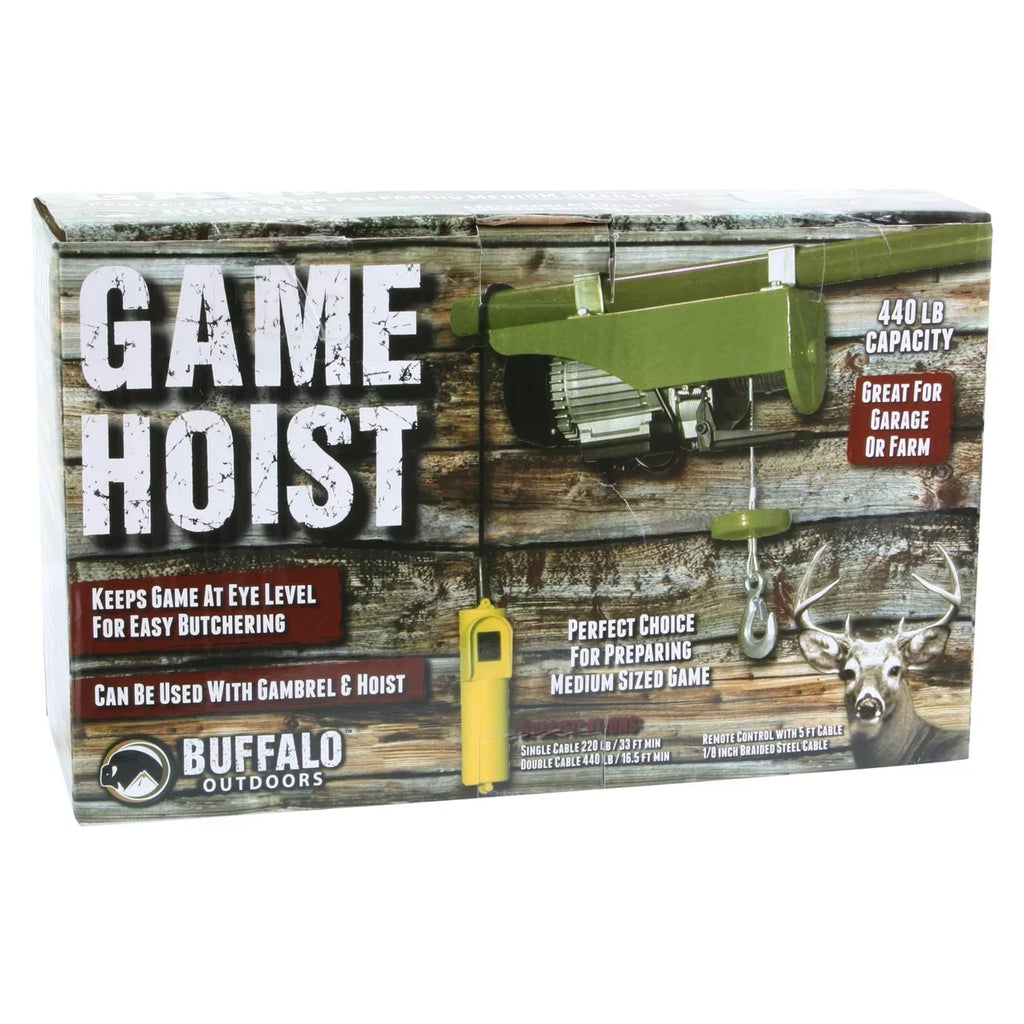 EHOISTUL Electric Hoist 440 Buffalo Tools lb Metal