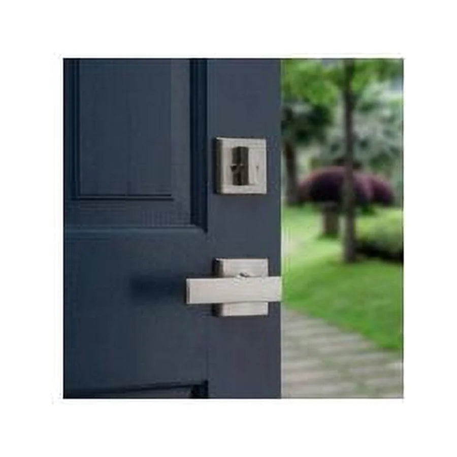 Kwikset Tavaris Polished With Lever Chrome Cylinder Handleset Single 98001-373 Vedani