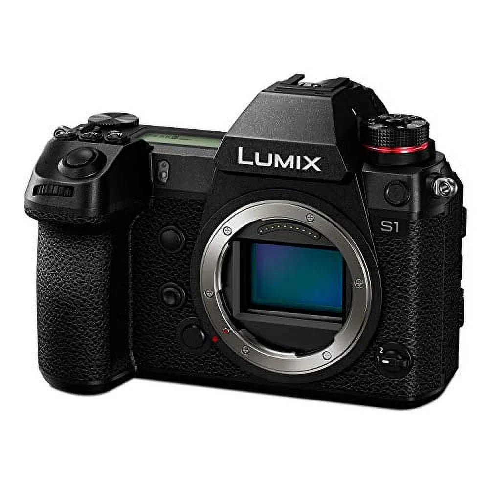 High LUMIX Lens Compatible, Resolution L-Mount Sensor, with Camera HDR MOS 24.2MP S1 Mirrorless 4K Panasonic Frame Full
