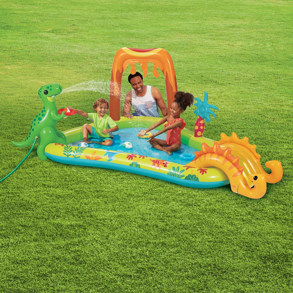 Center, Play 2 Ages Dino Inflatable Day Play and Unisex Up,