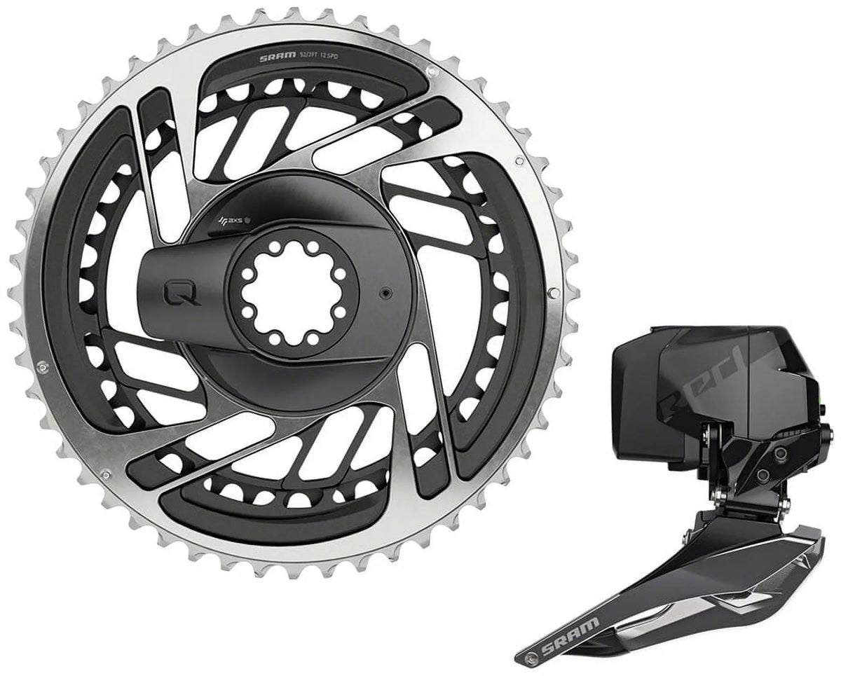 Mount /Direct w/ 56/43T Powermeter Quarq Sram 12-Speed Derailleur/ Front AXS Kit