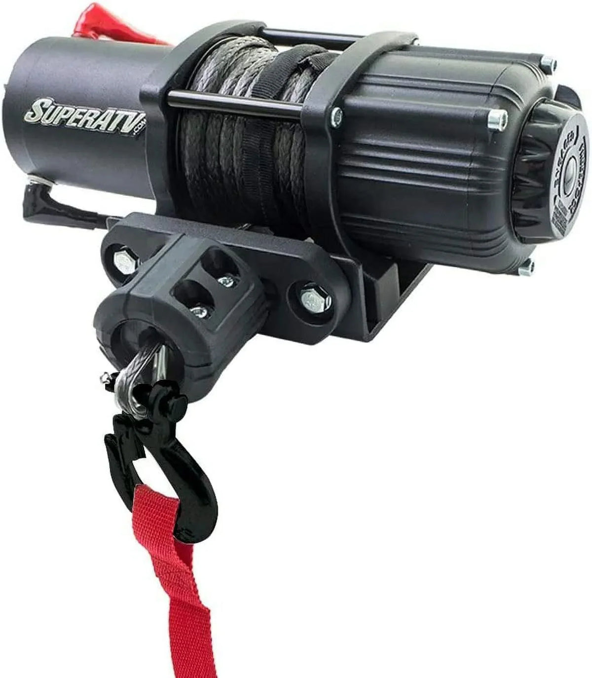Winch Ops for Install! Honda Kit 1000X-4 1000R 3500 lb. Talon Talon Winch 2020+ lb Complete Ready Heavy Plate with / SuperATV Black for Winch 2019+ 3500 Duty 1000X Included Mounting