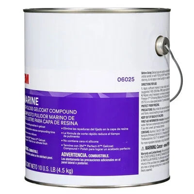 High 06025 Gloss Marine Gelcoat Compound 3M
