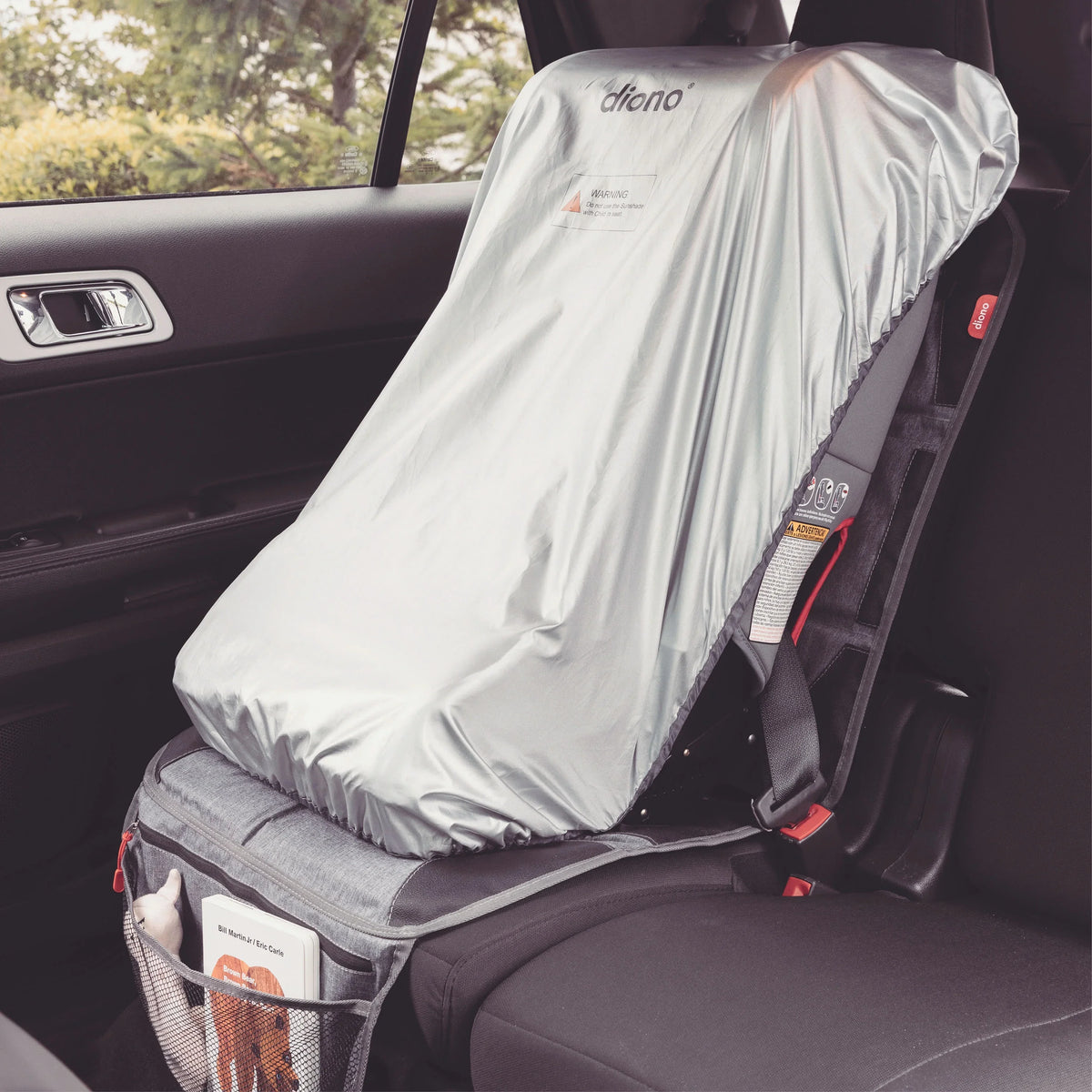 Water Seat Diono Mat Ultra Tested, Gray Crash Resistant, Car Protector,