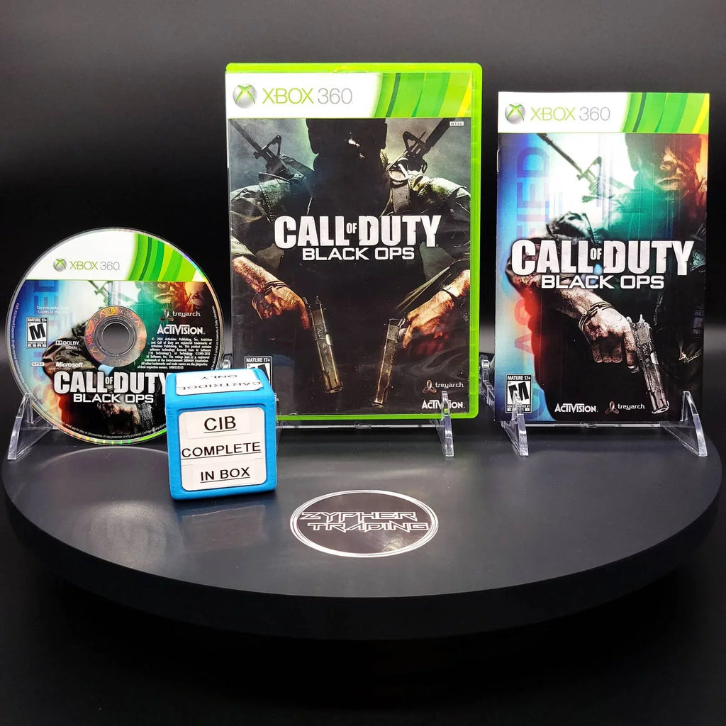 Microsoft Duty: Call Ops of Xbox 360 | Black