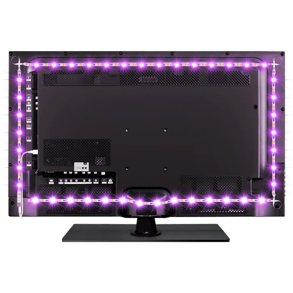 TV Bias Backlight, Light Led Lighting Room USB Movie TV/Monitor Bason with Led 8.33ft Lights Strip Led Decor.(42-50inch) Home for Remote, Backlight, Strip TV for
