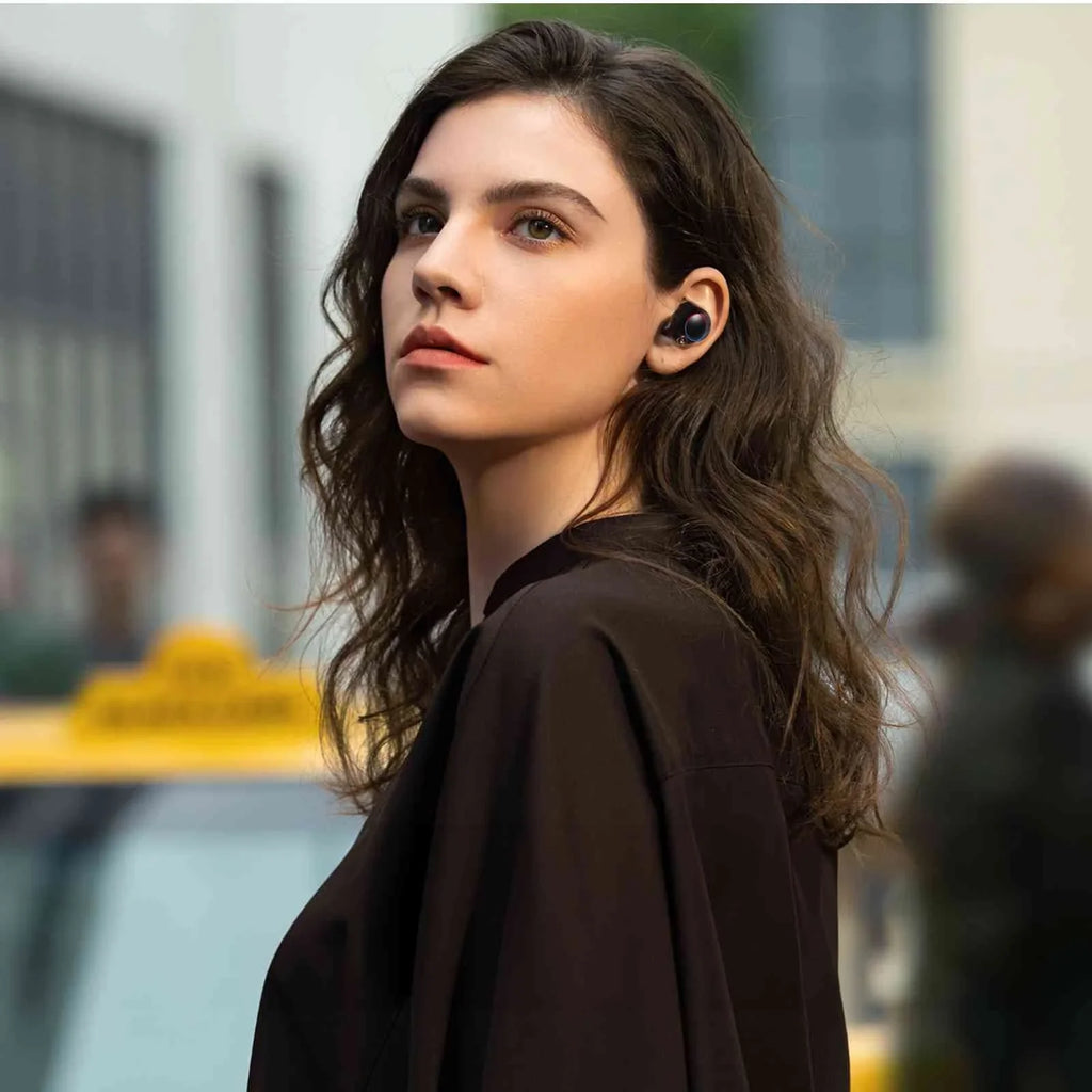 Plus Wireless 5.2 Dual with Boost Case, Doogee True IPX5 Bluetooth S88 Earbuds UrbanX Black, Compatible Charging Water Bluetooth Bass Connection, + Resistance, Balanced, Connect,