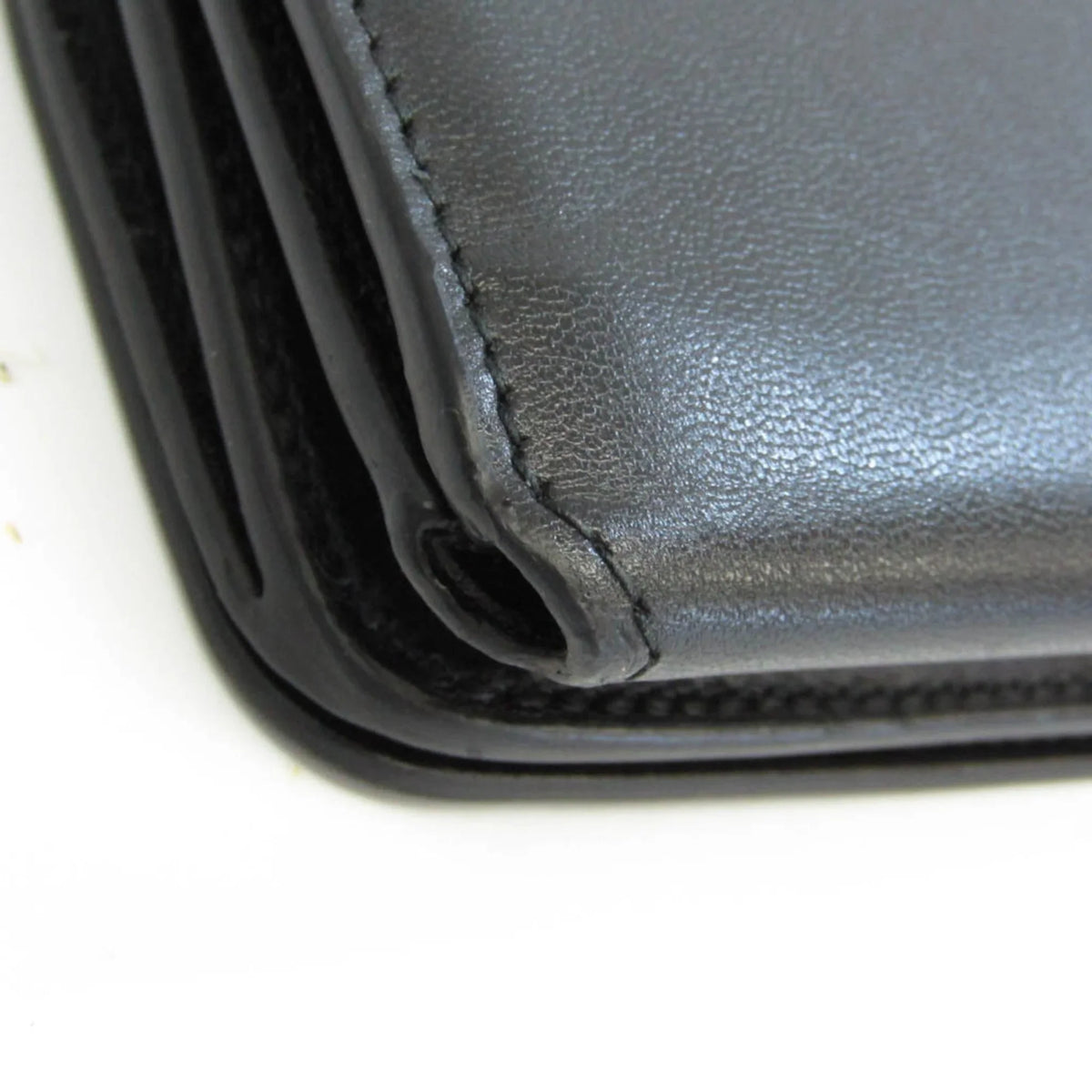 Cache Wallet Pre-Owned Balenciaga (tri-fold) Men,Women Leather Black 593813 (Good) Mini
