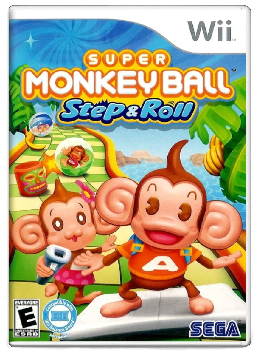 Ball: Monkey (Used) Used Step & Wii Super Nintendo - Roll