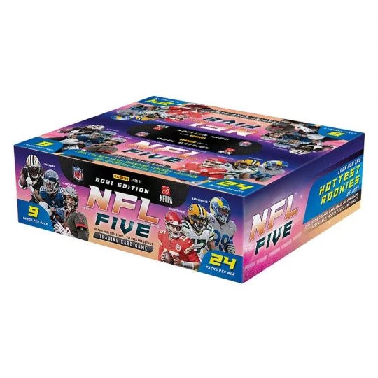 Booster Cards Game 2021 Panini Count Trading 24 NFL Five