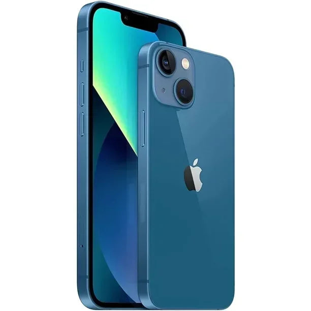 128GB Fully Pre-Owned Phone (Refurbished: Mini iPhone Blue Apple Good) Unlocked 13
