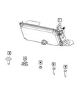 OE Module Mopar 2021-2021 New Forward Camera 68475159AG Facing Genuine
