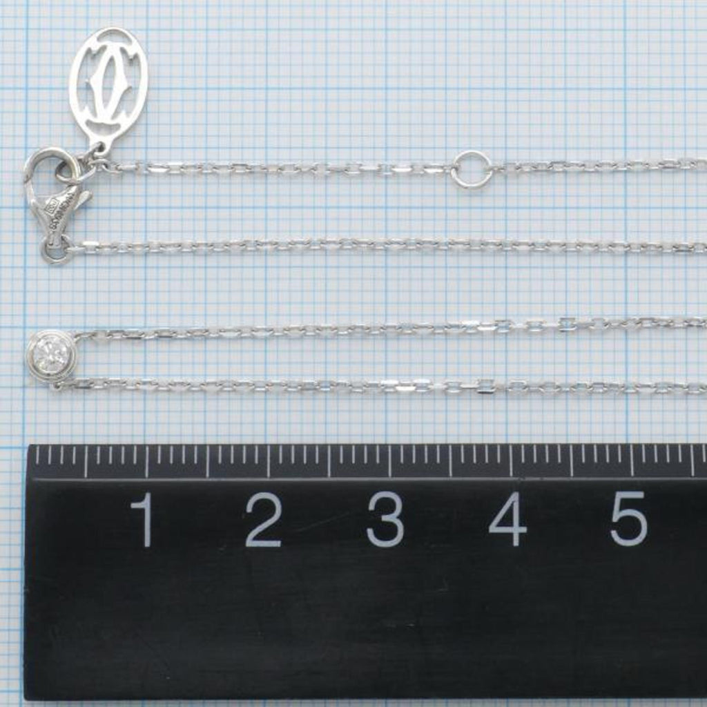 Necklace Similar Pre-Owned Diamond approx. D'Amour (Good) Cartier weight 41cm SM Approx. Total 3.0g K18WG
