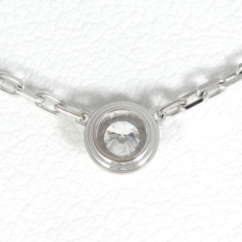 Necklace Similar Pre-Owned Diamond approx. D'Amour (Good) Cartier weight 41cm SM Approx. Total 3.0g K18WG