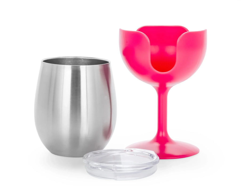 the Wine Kitchen 2-Pack Camco 8oz Life (51915) and Steel, Stainless at Teal | Pink Better Campsite | Tumblers Is Grade